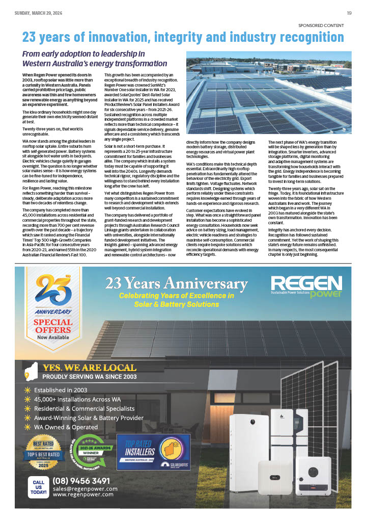 23 years of innovation, integrity and industry recognition