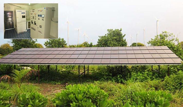 Wind / PV / Diesel Micro Grid System - Maldives, 2007