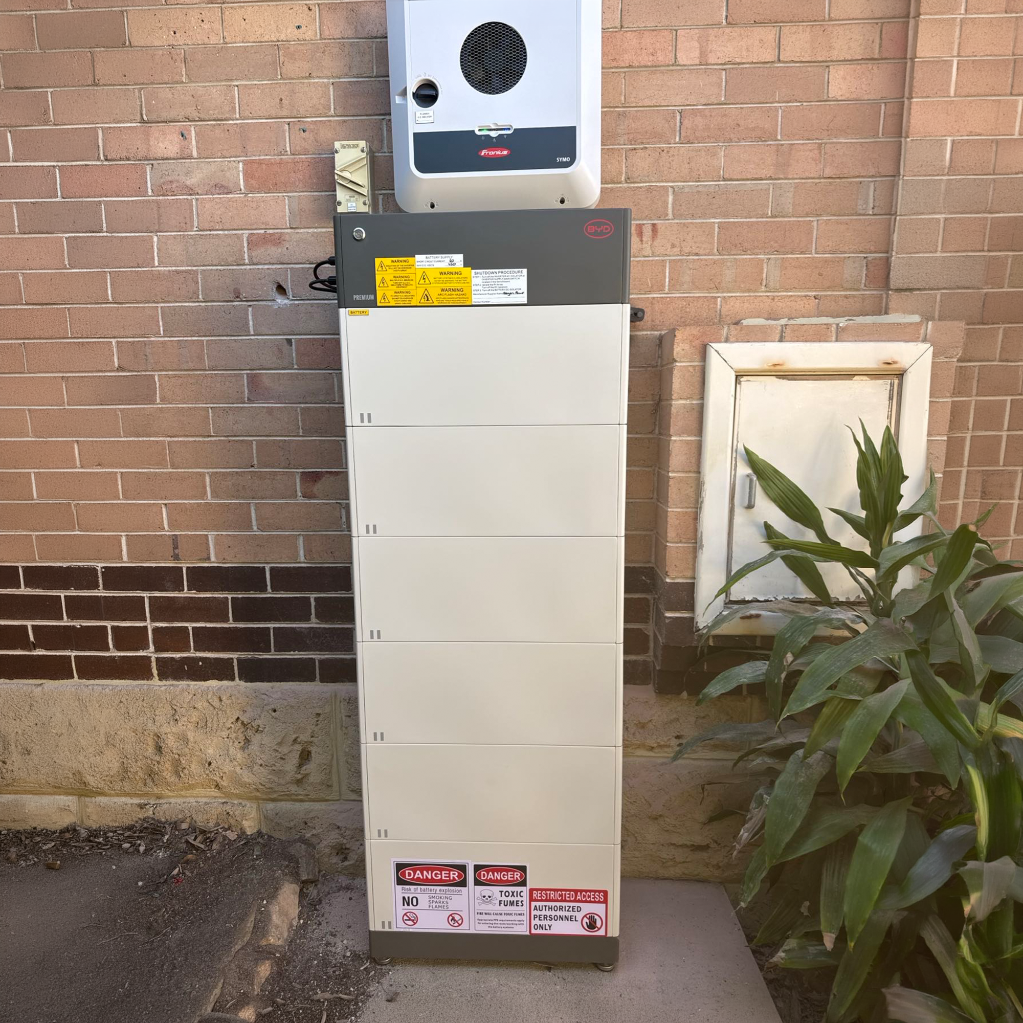 BYD Solar Battery Installation at Rothbury Rd, Embleton, WA 6062