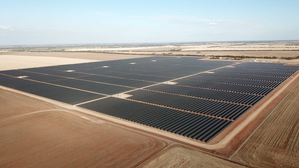 Largest Solar and Battery Storage Plant in Australia
