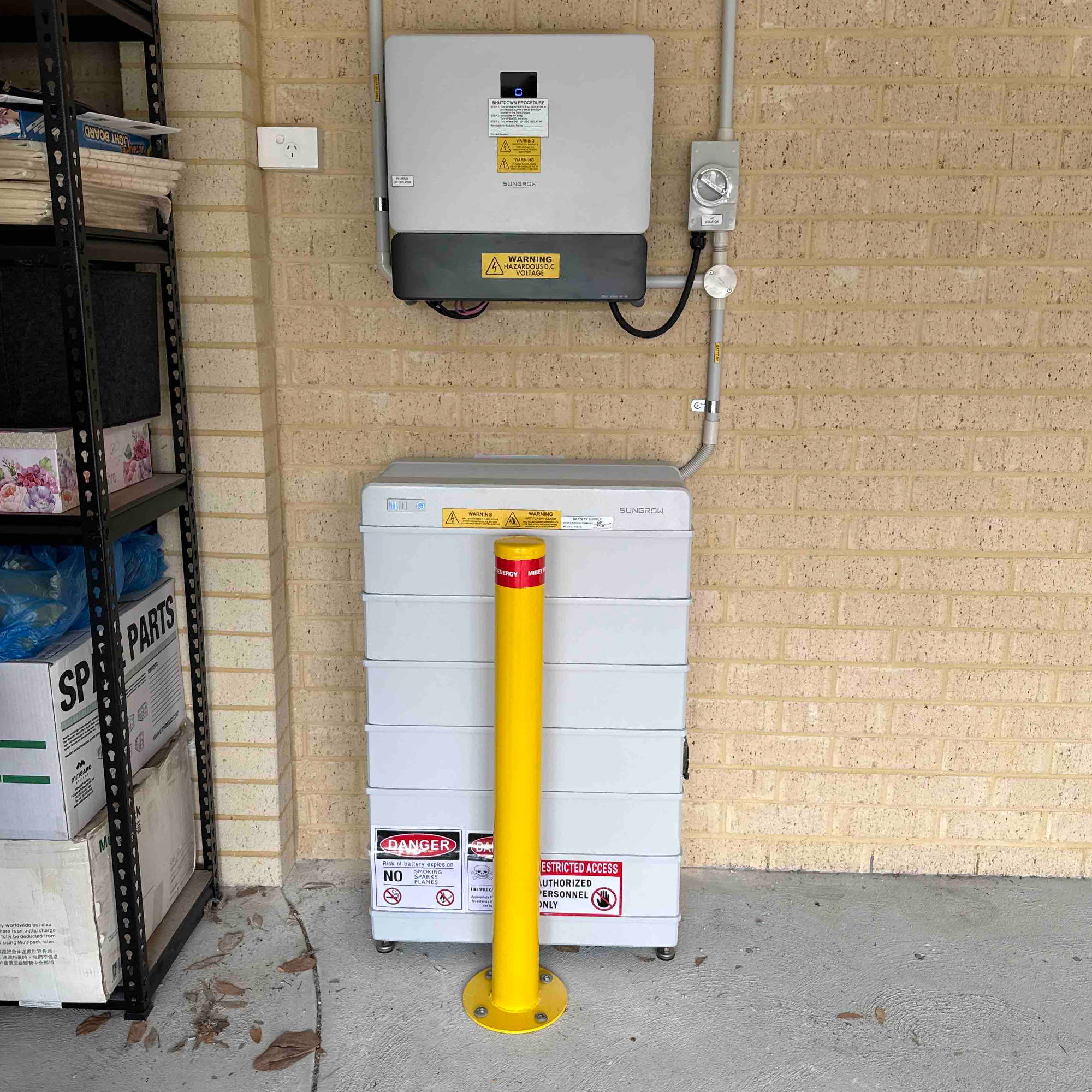 Sungrow Solar Battery Installation by Regen Power at Topiary Ave, Piara Waters, WA 6112