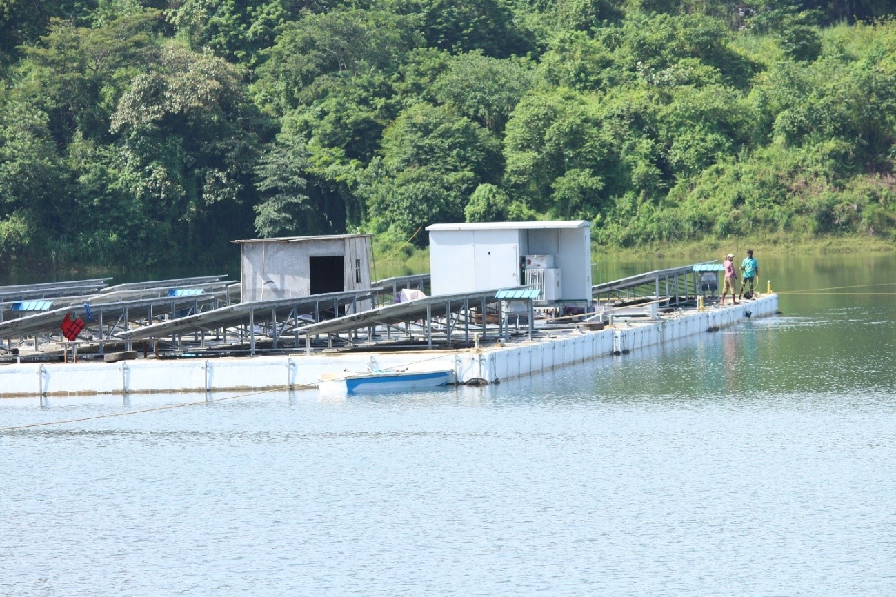 500kW Floating Solar Power Plant
