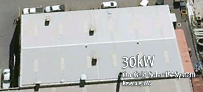 30kW Rooftop On-Grid Solar PV System