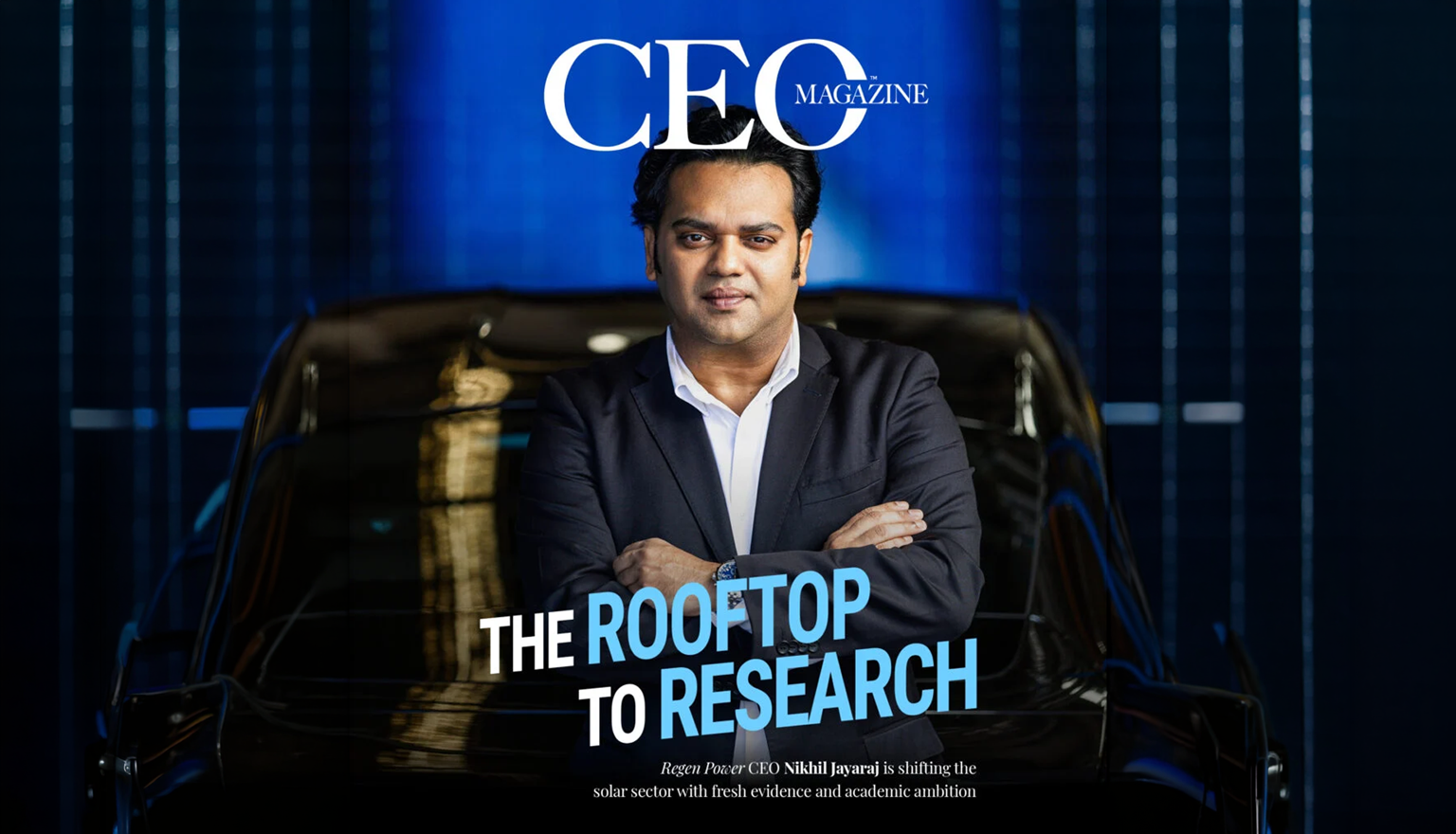 Regen Power featured in The CEO Magazine.